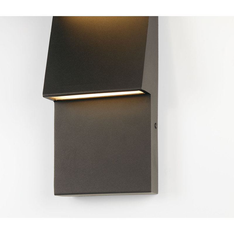 Nanton, extérieur, 2 lumières, 19 po, sable, Bronze