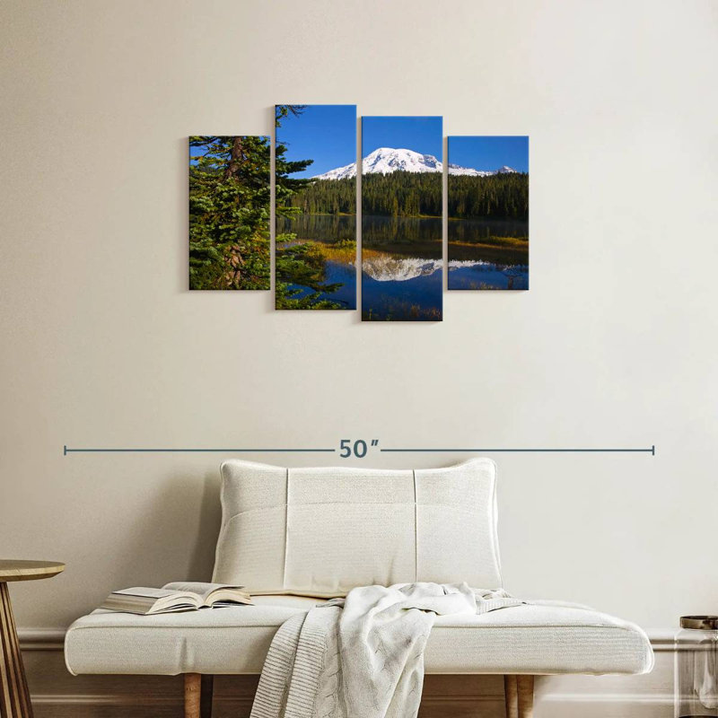 Alvord, mont Rainier en automne, H 22 po x l 36 po