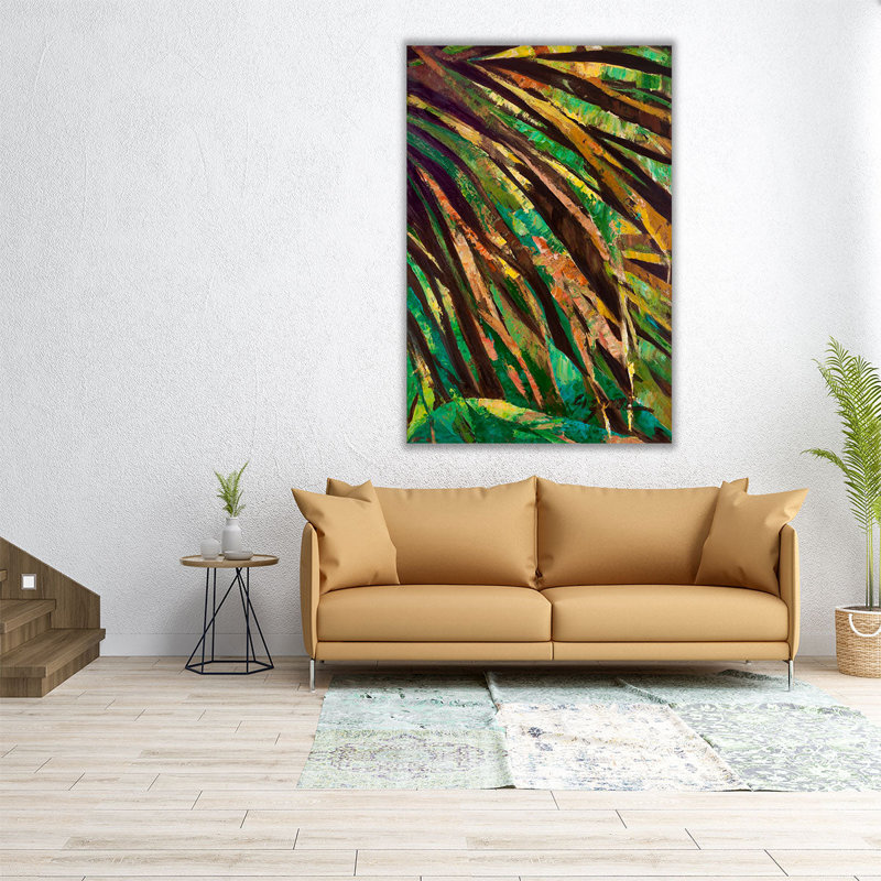Las Palmas I - Canvas Print Wall Art, H 48 po x l 32 po