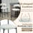 Rosibel Bar Table Set, Tempered Glass Round Dining Table And Height Bar Stools-2016329779-2017218872