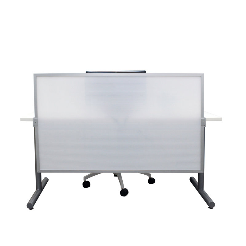1 Panel, White, Aluminum, 18" H x 30" W x 0.63" D