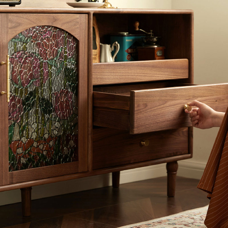 DineElegance 55.12'' Wooden Sideboard with Storage