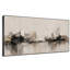 Très grand art mural imprimé sur toile - Abstrait beige minimaliste, décor de salon - "Assemblage requis (cadre non fini)"-130840663