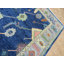 Tapis bleu marine unique de 9 pi x 12 pi 1 po