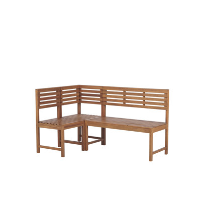 Dmarcus Solid Wood 4 - Person Seating Group