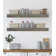 Emerald Lee 2 Piece Oak Floating Shelf