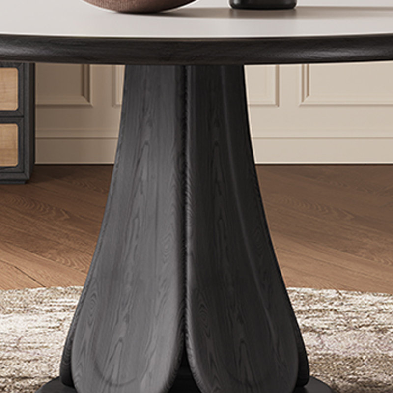 Table de salle à manger ronde Retro, H 29,53 po x L 47,24 po x l 47,24 po