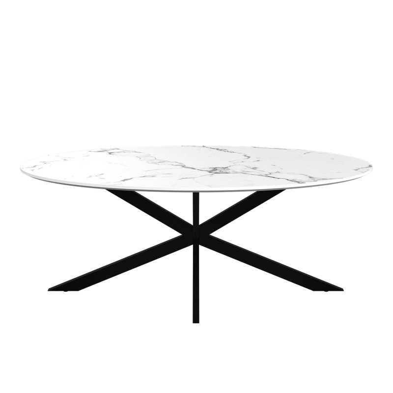 Cross Legs Coffee Table