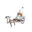 Porte-bouteilles Moose-Drawn