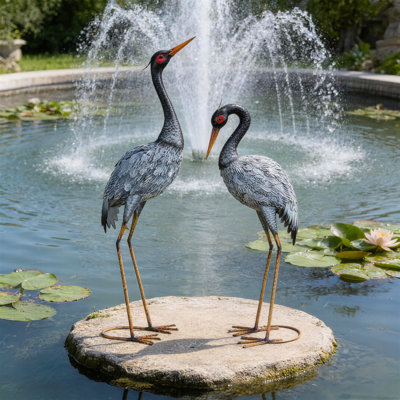 Mojica Bird Metal Garden Statue