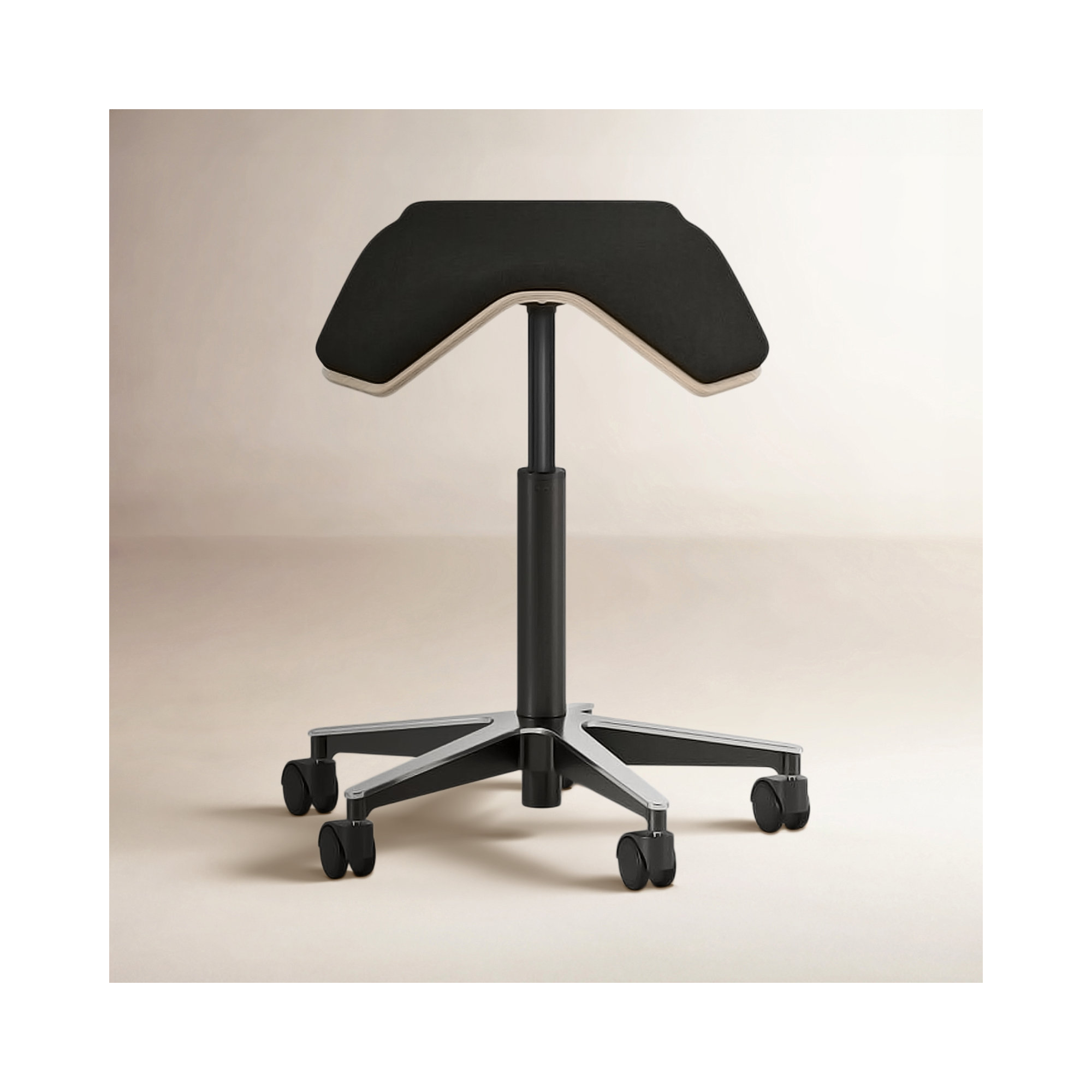 Saddle Chair, Black