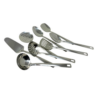 Ensemble d'ustensiles de cuisine en acier inoxydable 8 pièces Tsyware