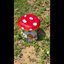 Tabouret de jardin champignon Mushroom House