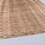 Rattan LED Flush Mount