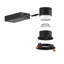 Moda 4 pouces modulaire 5 CCT régressé vers le bas en noir avec garniture noire-120009008