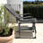 Comfort Heavy Duty Camping Chair with Side Table – Portable Folding Directors Chair for Outdoor, Beach, Backyard & Tailgating-48872944