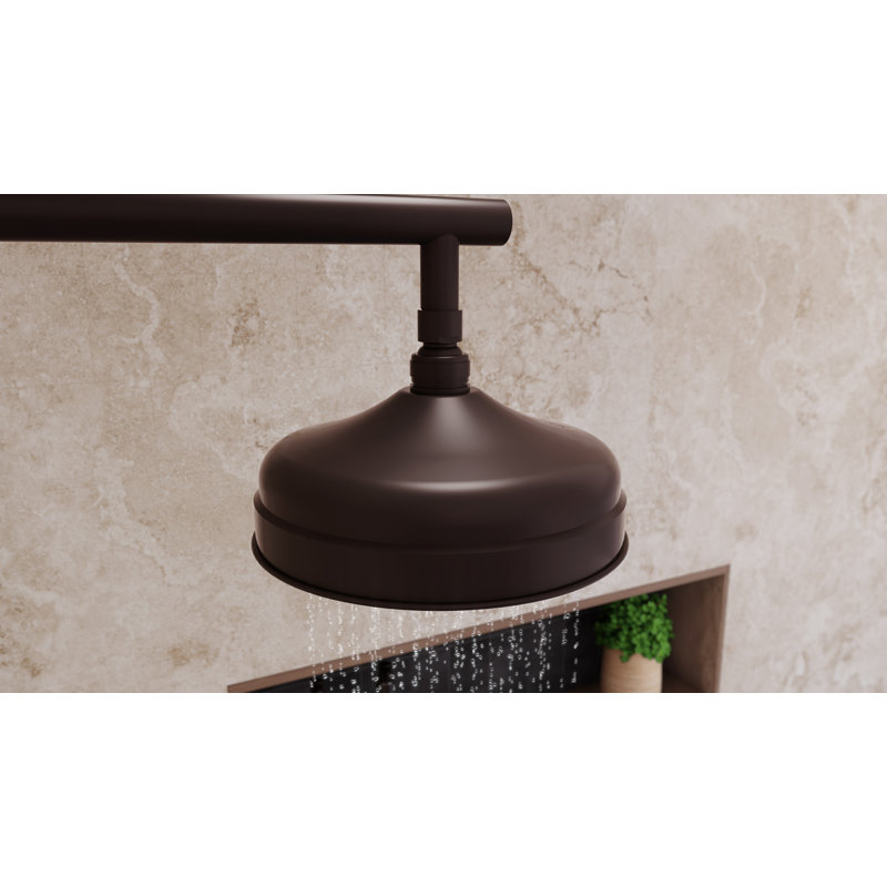 Levantine 8 in. Shower Head, Oil Rubbed Bronse, Oil Rubbed Bronze