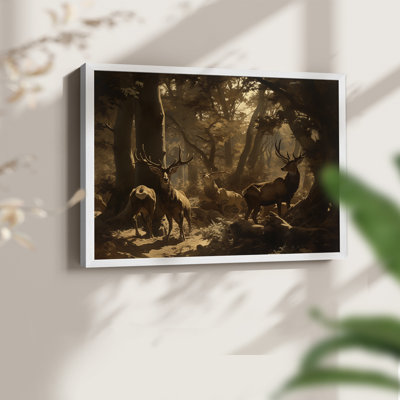 Faune - Livrée - Reproduction encadrée - Restickable