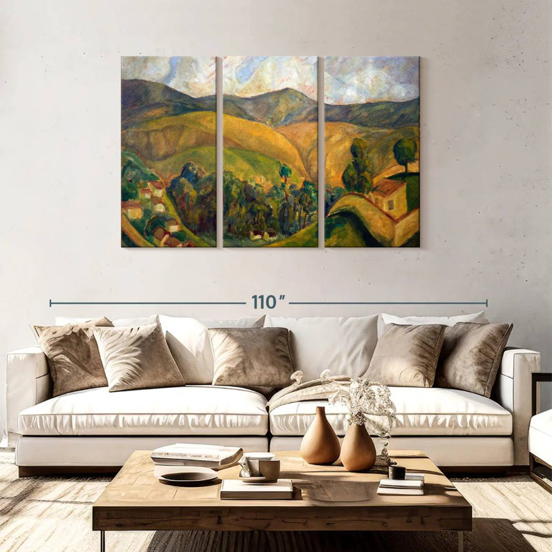 Alvord Landscape 1911, 48" H x 74" W