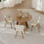 Chaise rembourrée moderne avec structure en bois-225531375