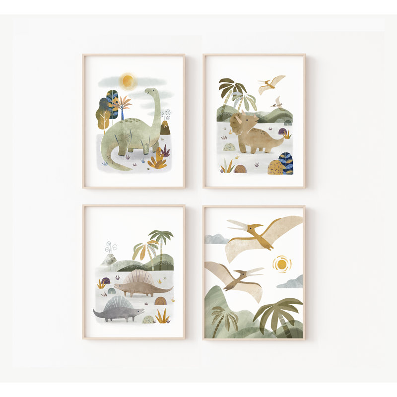 Reproduction d'art de dinosaure