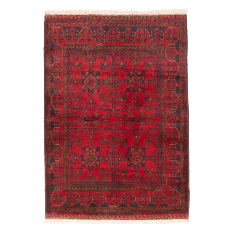Tapis rouge Finest Khal Mohammadi 3 pi 5 po x 4 pi 10 po