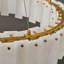 Lustre rond 31,5 "pour îlot de cuisine or albâtre (ampoules incluses)-1740088287-1740088256