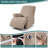 Harriet Recliner Chair Covers 3 Pieces Box Cushion Sofa Slipcovers Stretch Polyester Armchair Couch Cover with Pockets-1936507846