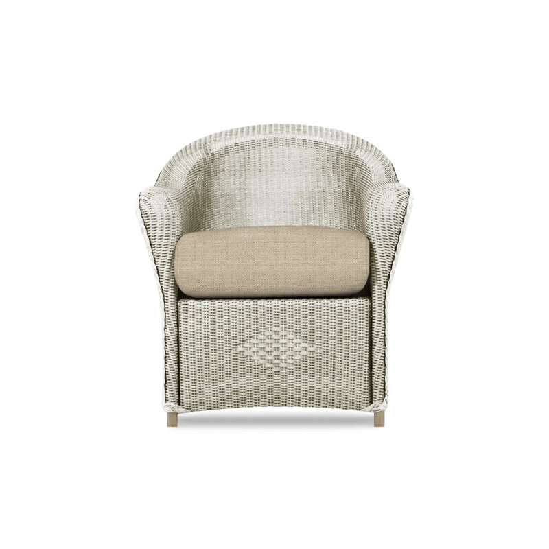 Reflections Outdoor Dining Armchair, Bark, Demo Stone