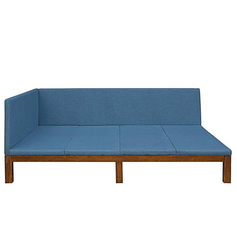 Vassily Upholstered Daybed, Blue