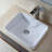 Ceramic Rectangular Vessel Bathroom Sink-31551849