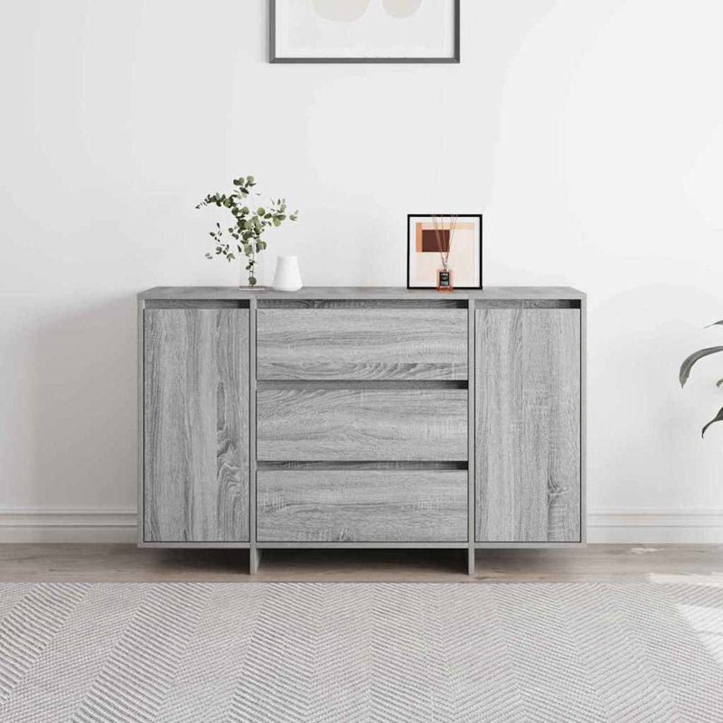 120cm Sideboard, Grey Sonoma