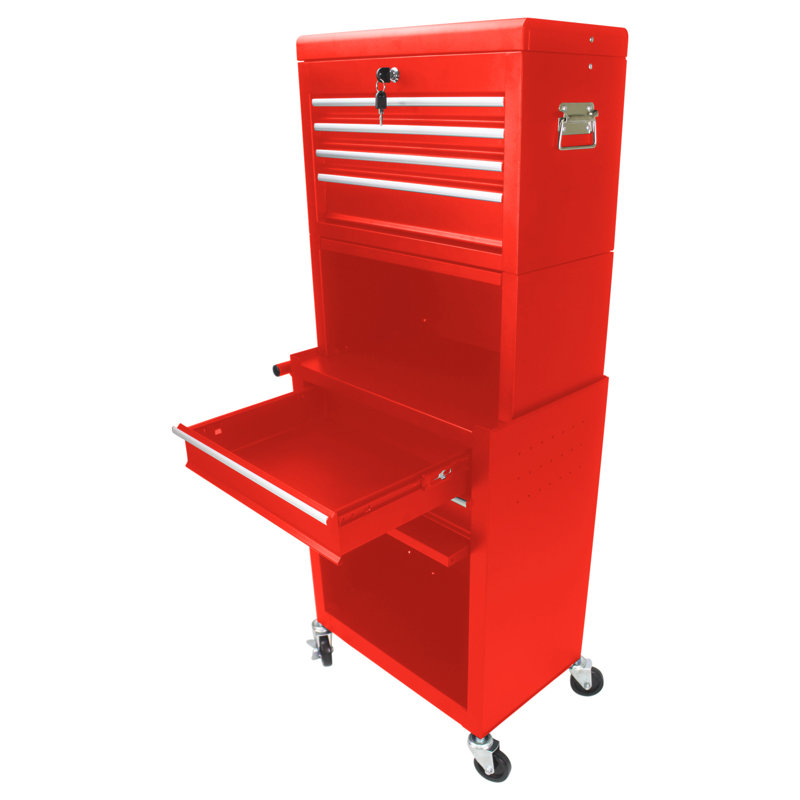 Rangement de 20,87 po sur le chantier, Rouge