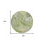 Tapis rond 8 po