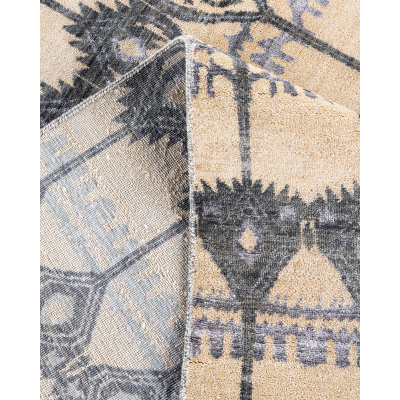 Overdyed One-of-a-Kind 9' 0" x 12' 0" Hand Knotted Area Rug