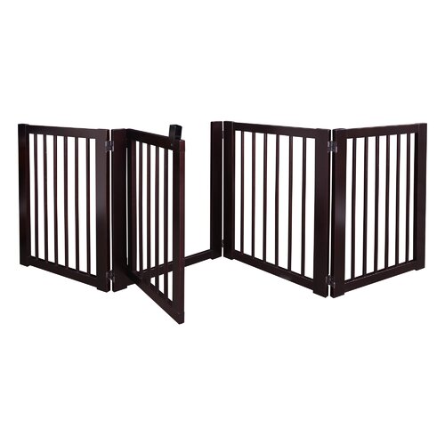 Archie & Oscar™ Aristotle Freestanding Pet Gate with Door & Reviews ...