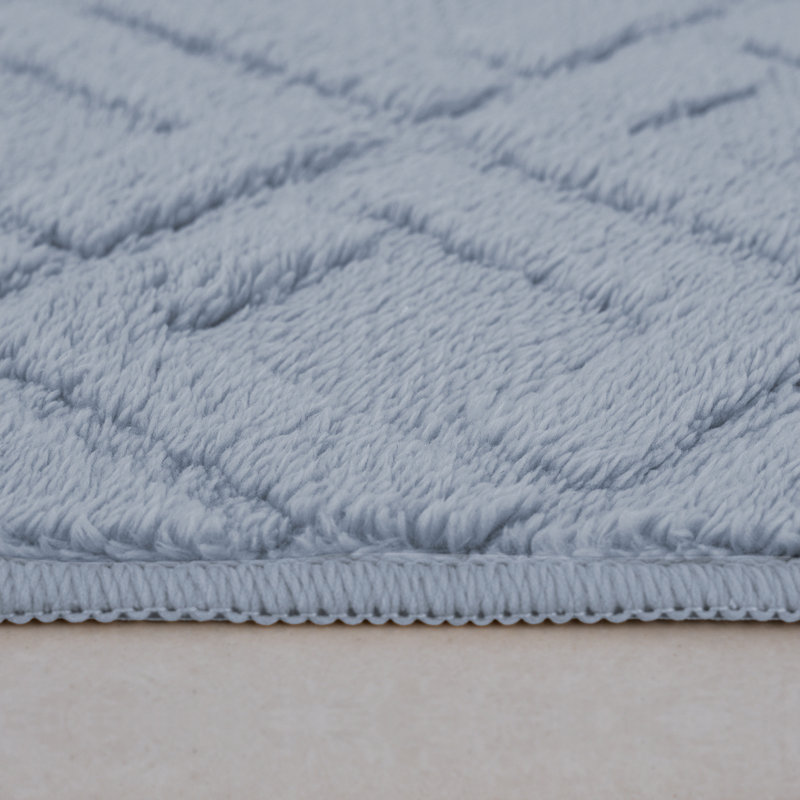 Ensemble de tapis de bain Ayotte, Bleu
