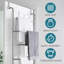 Curl Over-the-Door Towel Rack Holder Storage