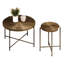 Ensemble de table basse et de table de charme charmante et vieillie avec attrait rustique et fabrication durable-1758320656