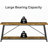 70.9" Extra Long Sofa Table Behind Couch, Industrial Entry Console Table for Hallway, Entryway and Living Room