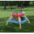 American Plastic Toys Picnic Table for Toddler Ages 18 Months and Up, Seats 4