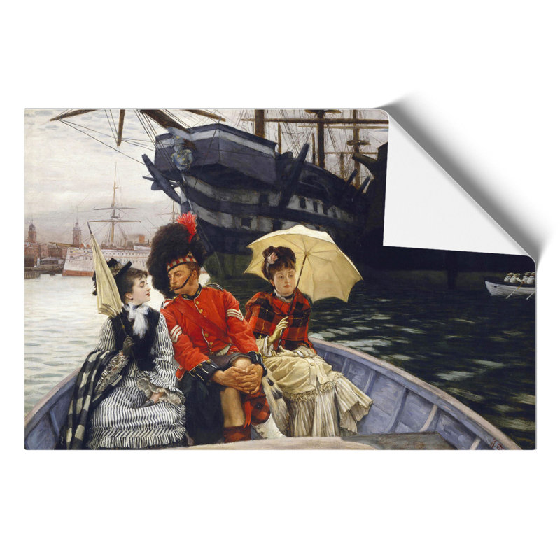 Portsmouth Dockyard by James Tissot - No Frame Print, 21cm H x 30cm W x 0.1cm D