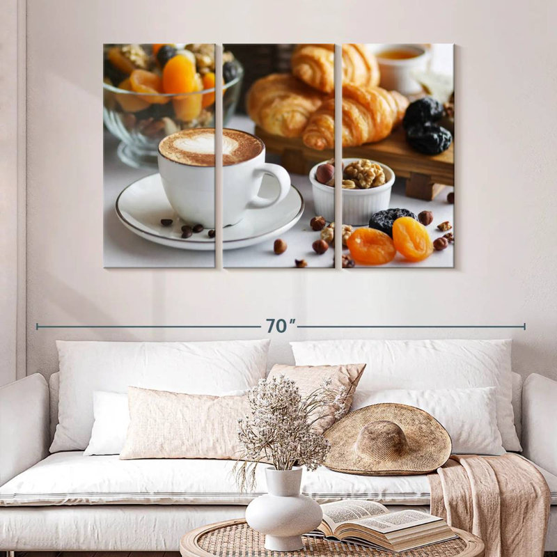 Yarlin Coffee Break Snacks, 32" H x 50" W