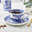 Spode Blue Italian Jumbo Cup & Saucer 20 Oz