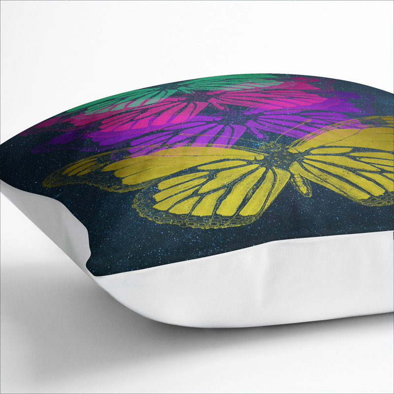 Square Cushion, 55cm H x 55cm W x 20cm D, White