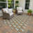 Machine Washable Indoor/Outdoor Lipman ACN2416 Geometric Rug-2078401905
