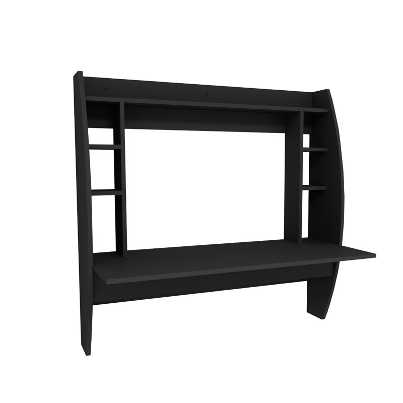 Floating Desk Rectangular Aidy, Anthracite
