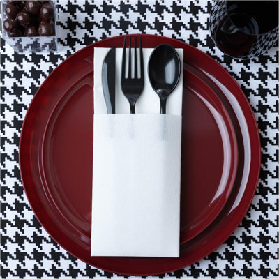 Vaisselle assiettes jetables Ecoqualité