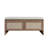PP Rattan Storage Bench with Cushion