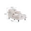 [Nouveau] Canapé d'intérieur surdimensionné pour chaise longue-201555133
